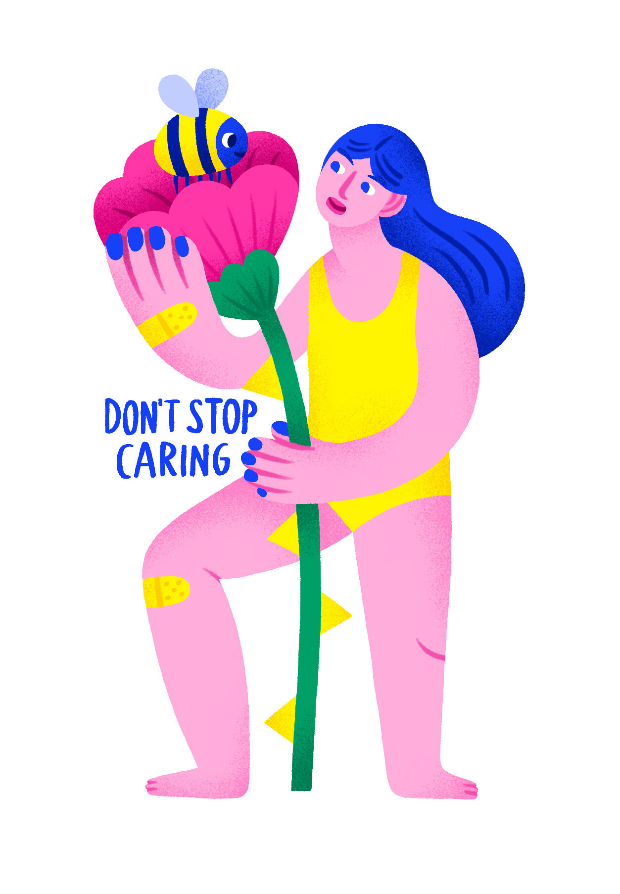 illustration Ne pas cesser de prendre soin